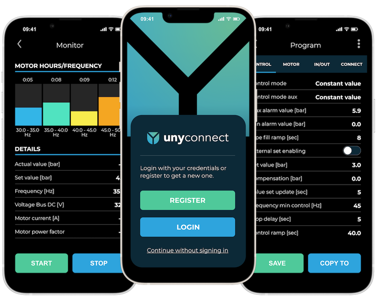 UnyConnect app
